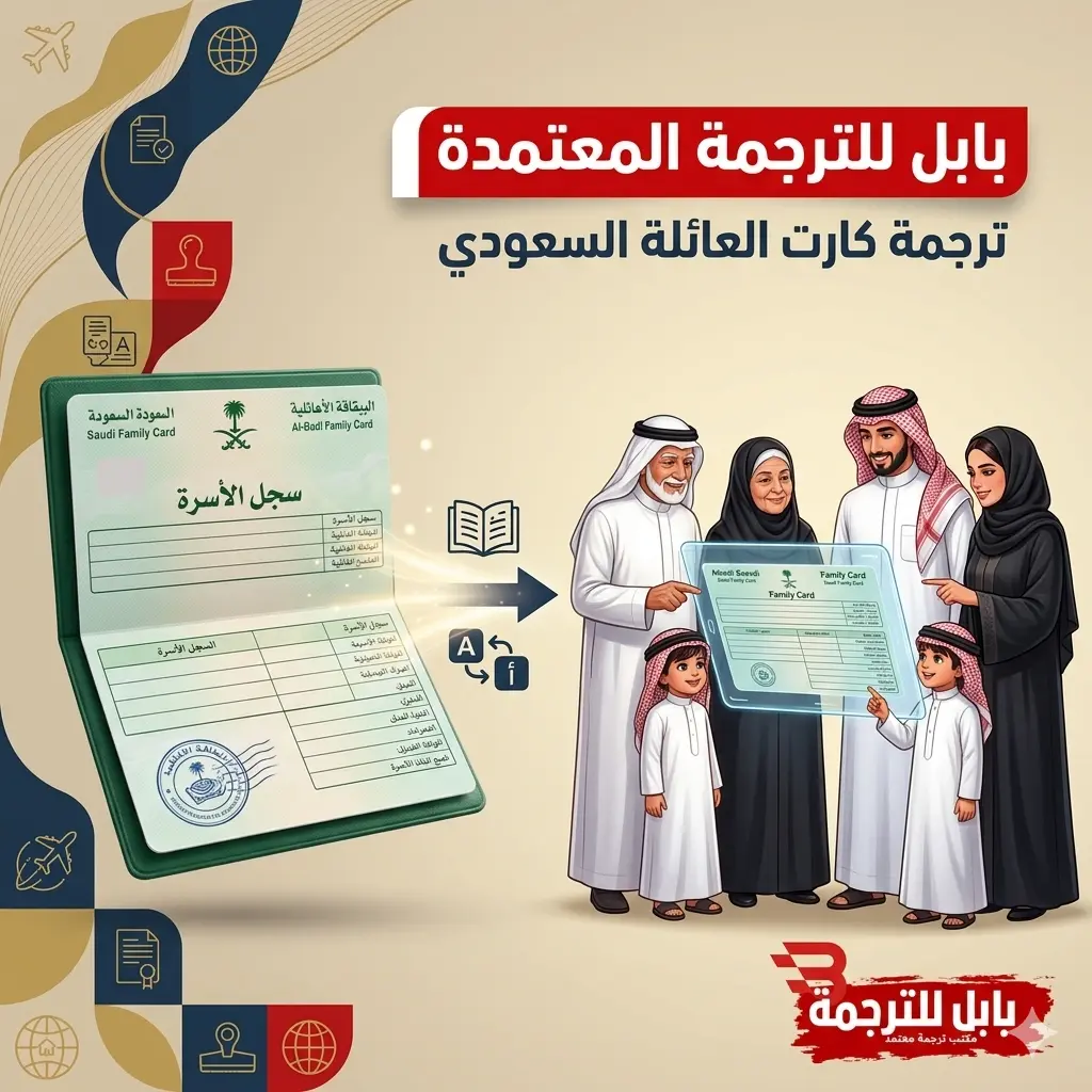 ترجمة كارت العائلة